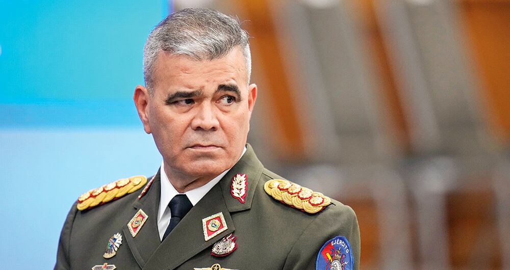 Vladimir Padrino López, ministro de la Defensa de Venezuela.
