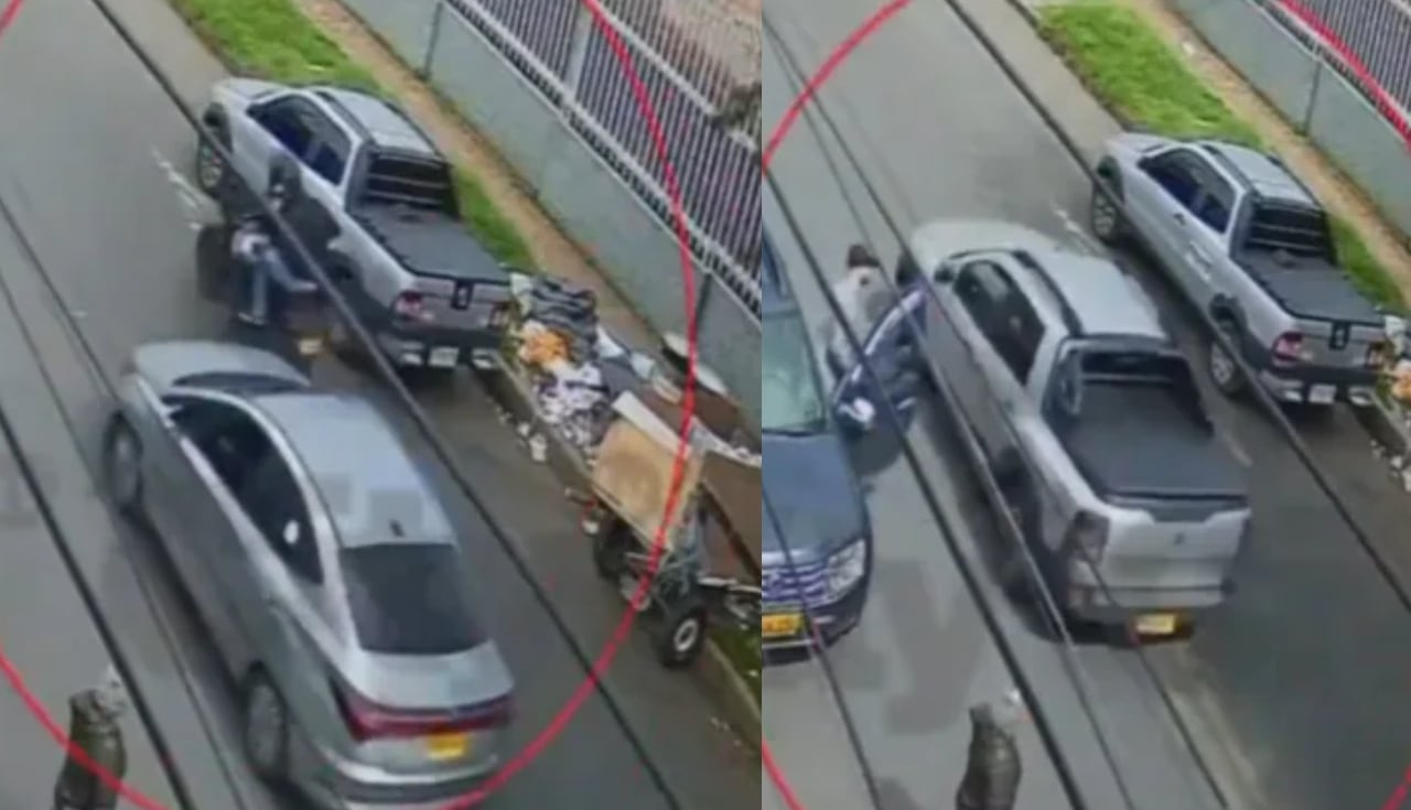 El conductor iba con su esposa e hijo.