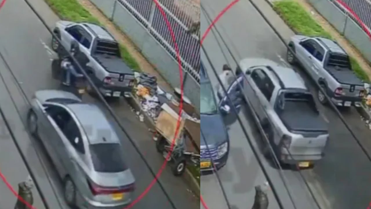 El conductor iba con su esposa e hijo.