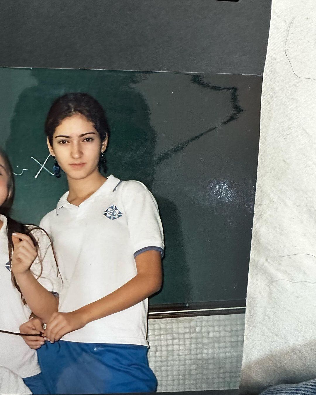 La influencer desató comentarios tras revelar las fotografías.