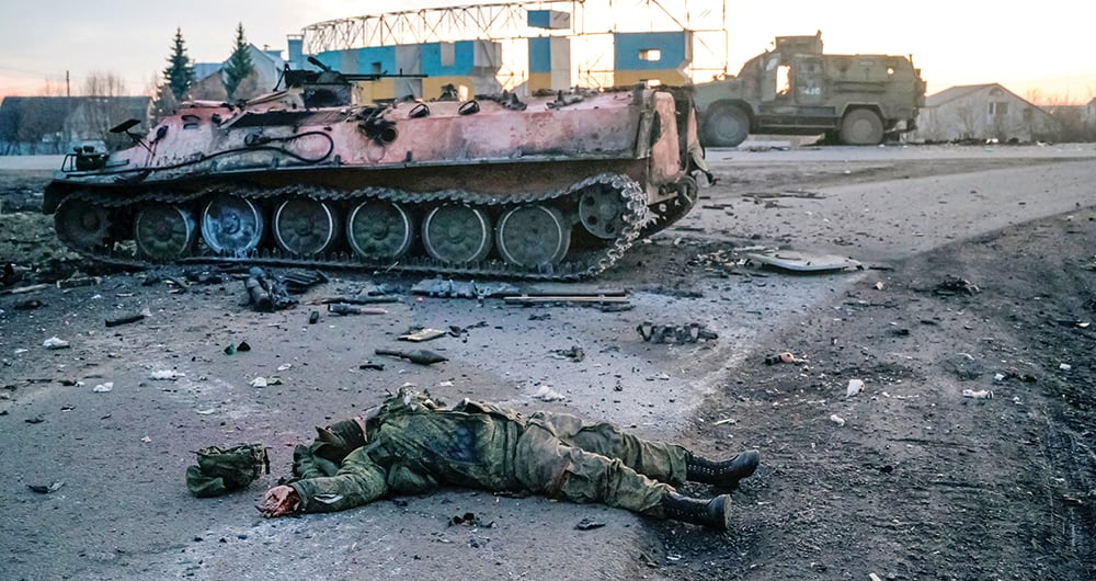 El presidente Vladimir Putin declaró una "operación militar especial sobre Ucrania" 