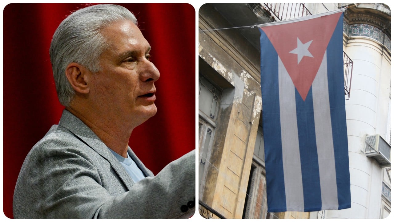 El presidente de Cuba, Miguel Díaz-Canel, se pronunció contra Estados Unidos.