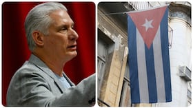 El presidente de Cuba, Miguel Díaz-Canel, se pronunció contra Estados Unidos.