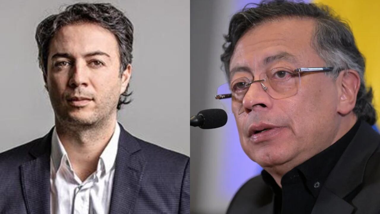 Daniel Quintero y Gustavo Petro.
