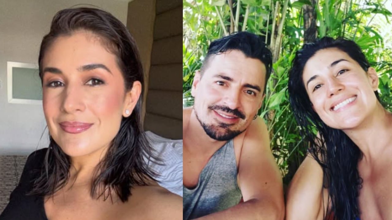 Juana Arboleda y su ex Rafael Zea