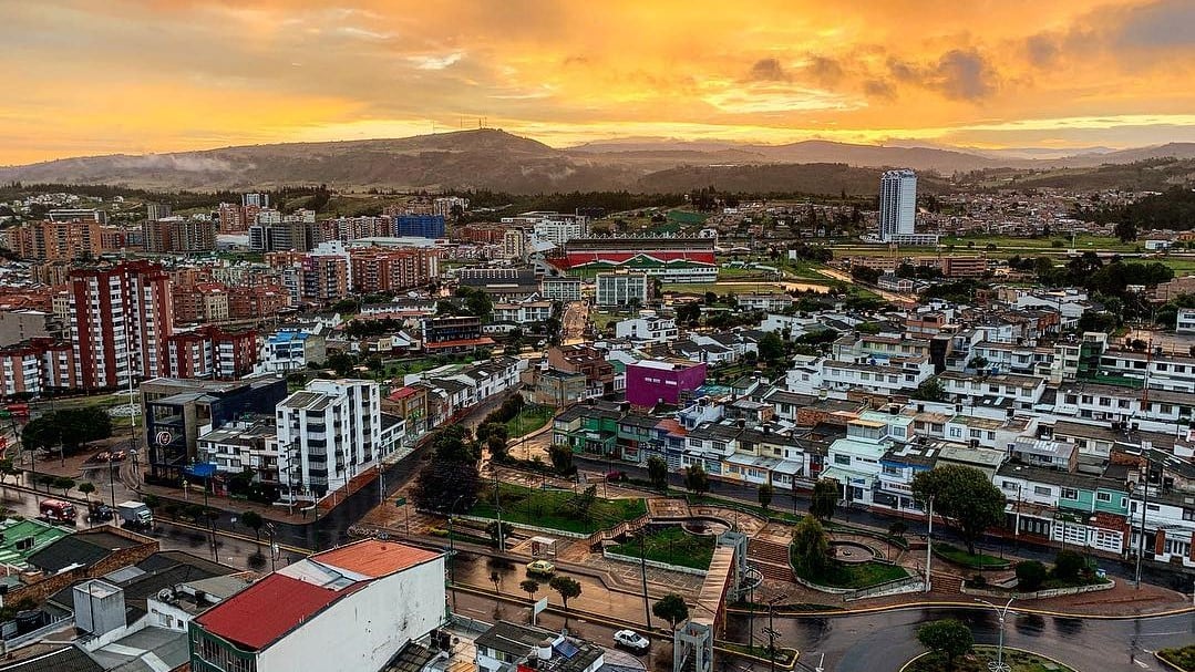 Vista aérea de Tunja