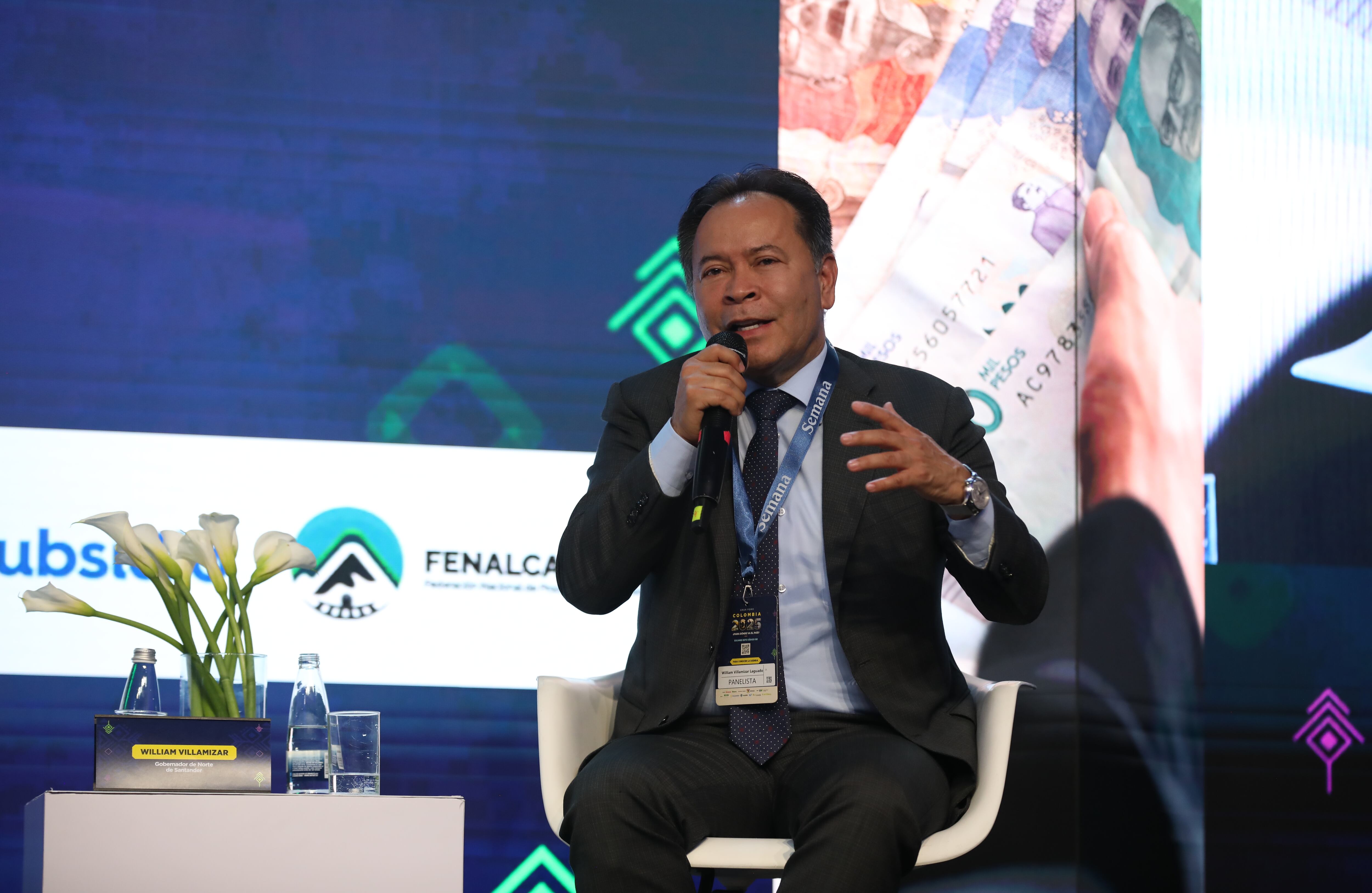 William Villamizar, gobernador de Norte de Santander