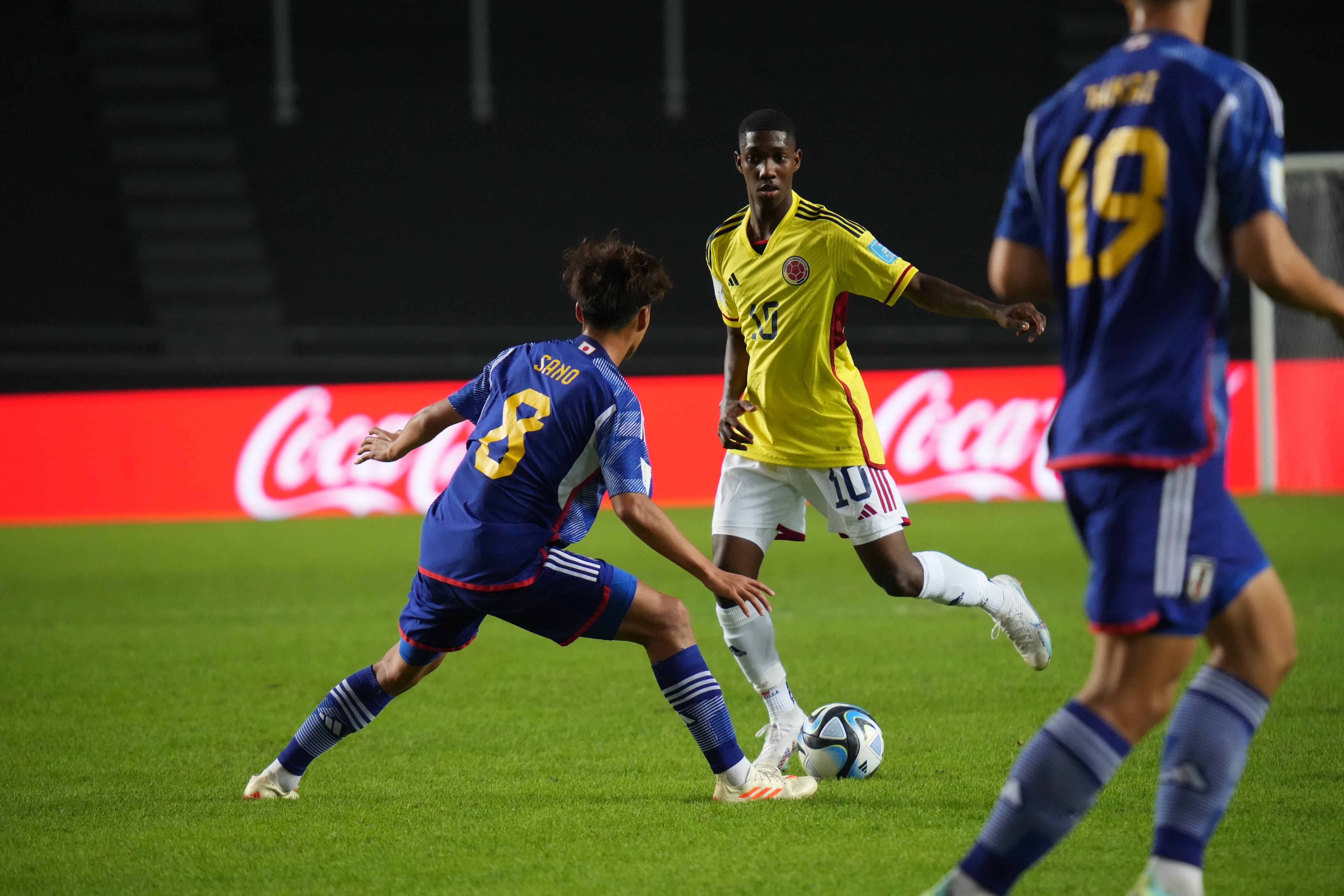 Colombia Vs Japón en el mundial sub20 Argentina 2023