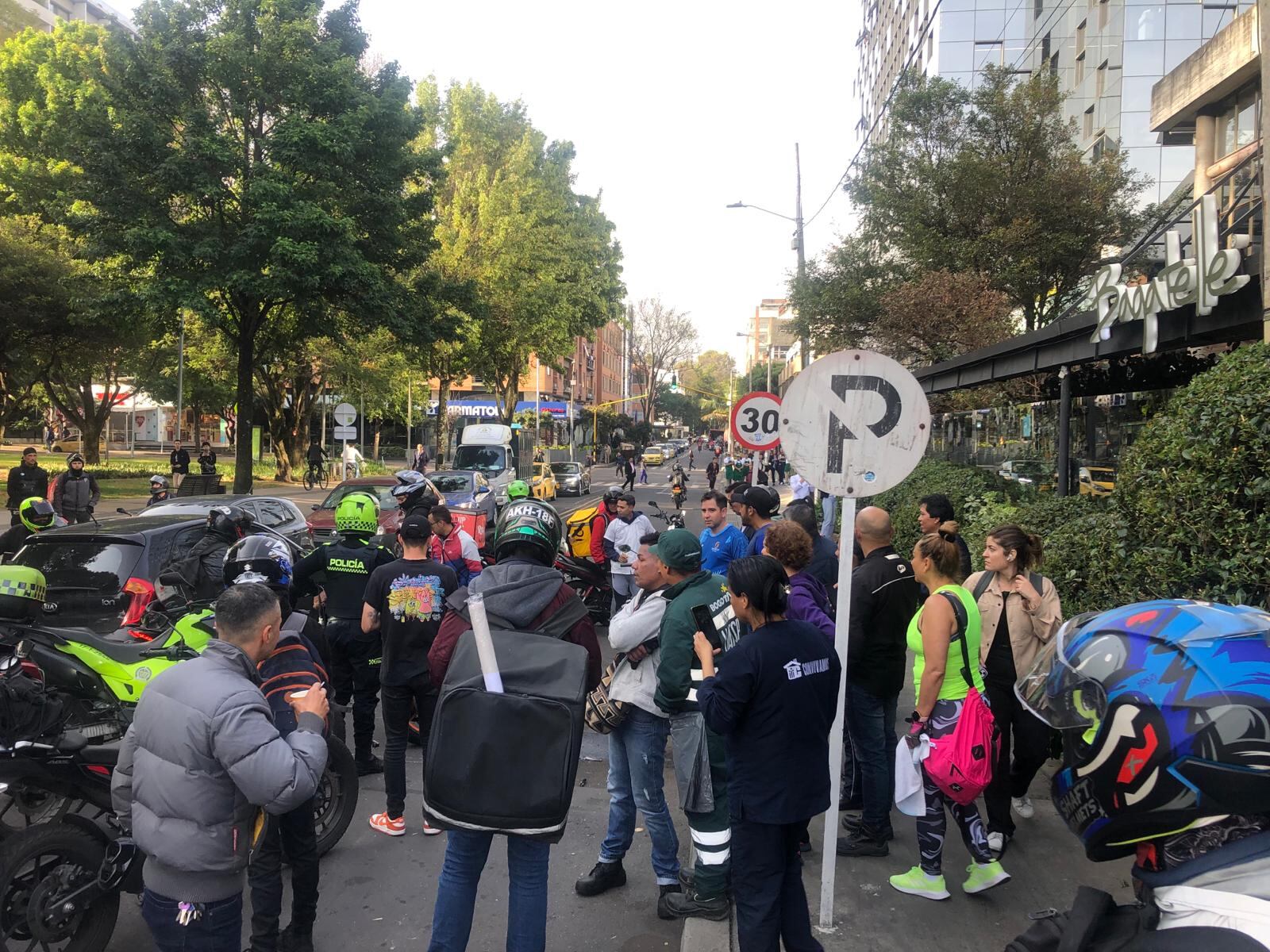 Robo Parque de la 93.