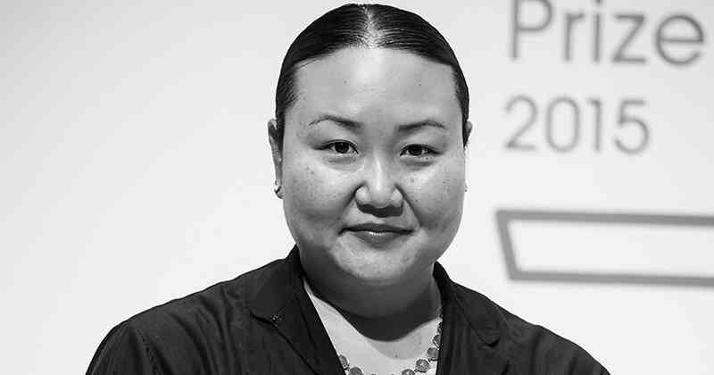 Hanya Yanagihara en Londres, en octubre de 2015, en el Man Booker Prize. AFP/ Niklas Hallen
