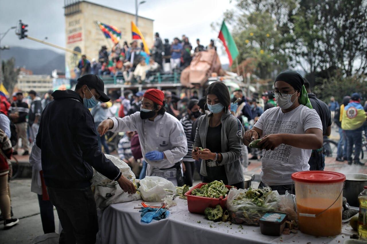 Marchas Minga en Héroes