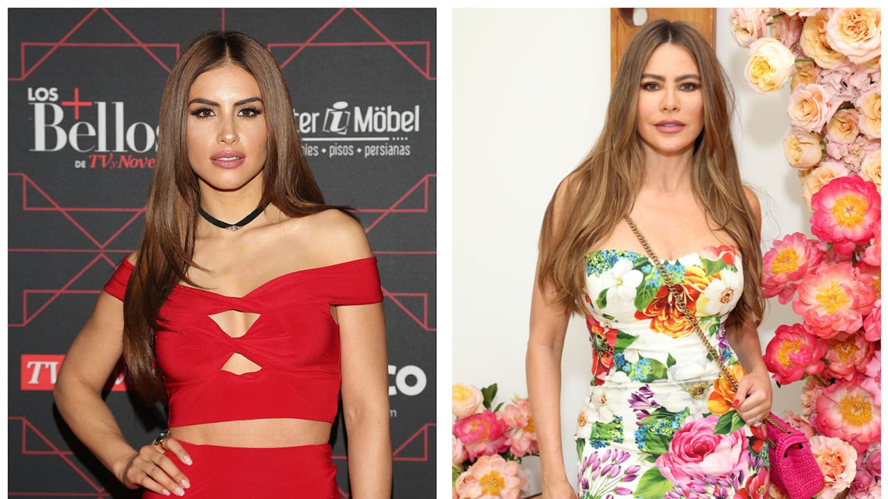 Reacción de Jessica Cediel a parecido con Sofía Vergara