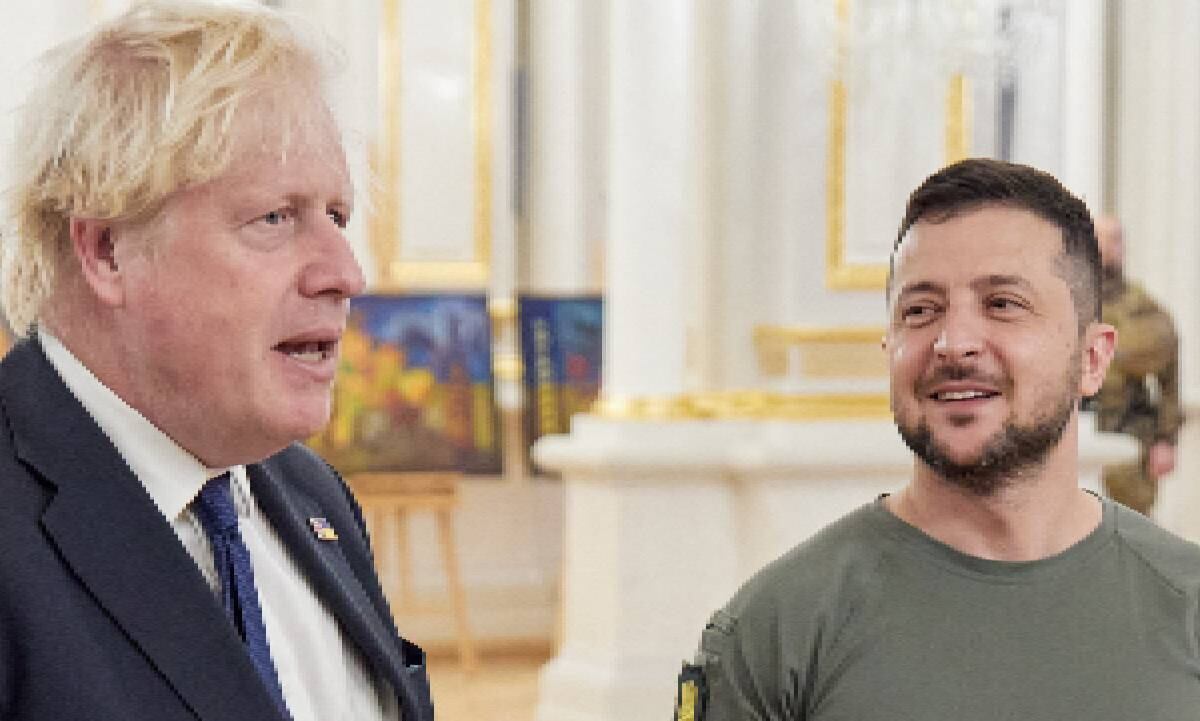 Es la tercera vez en los últimos 6 meses que el mandatario británico visita Kiev.