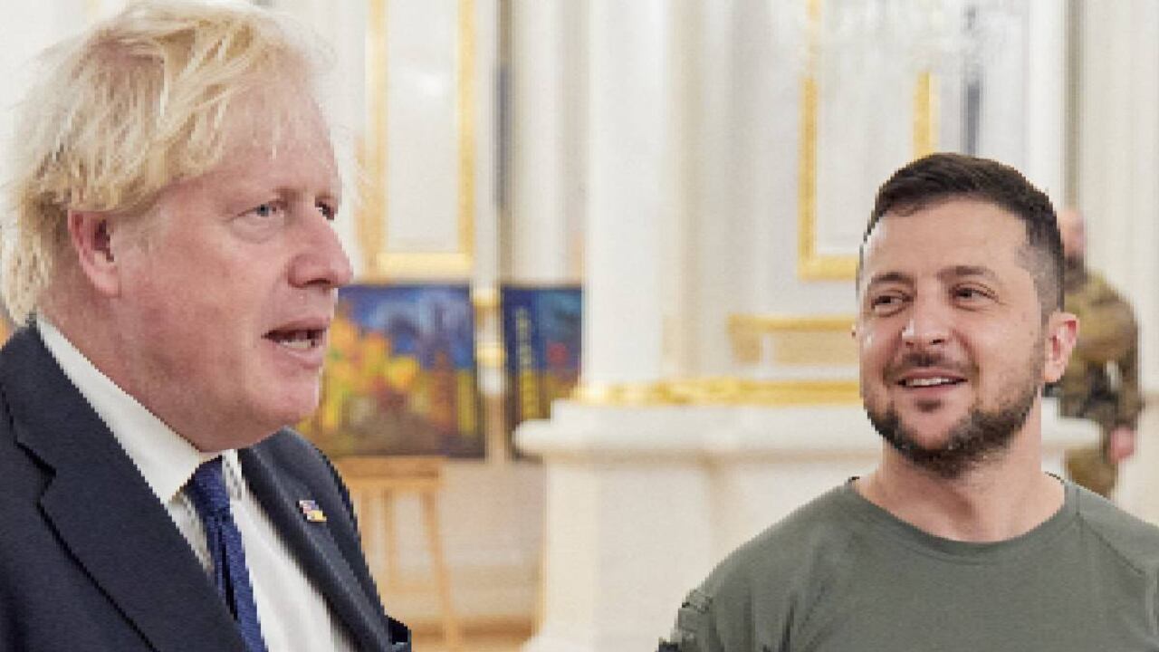 Es la tercera vez, en los últimos 6 meses, que el mandatario británico visita Kiev.