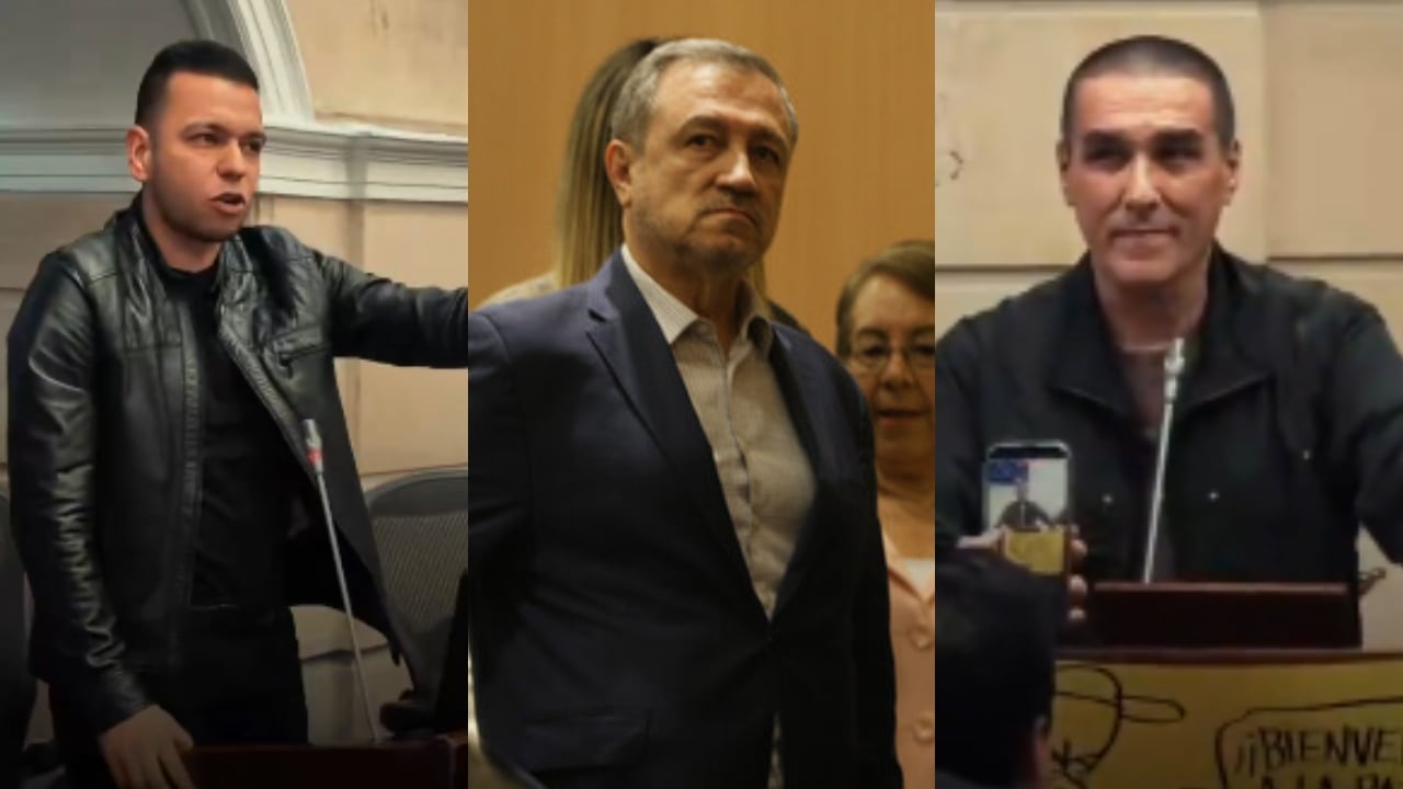 De izquierda a derecha: Jota Pe Hernández, Ernesto Macías y Julio César González.