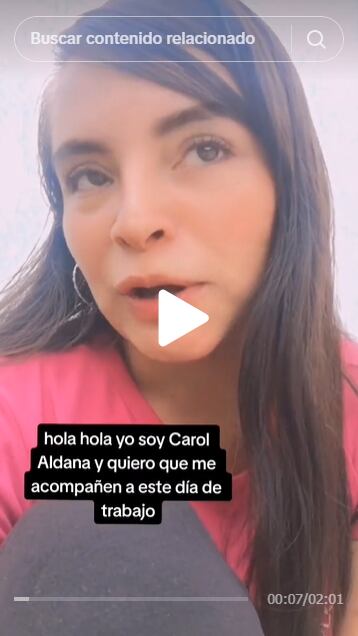 Foto: Tik Tok @karolaldana02.