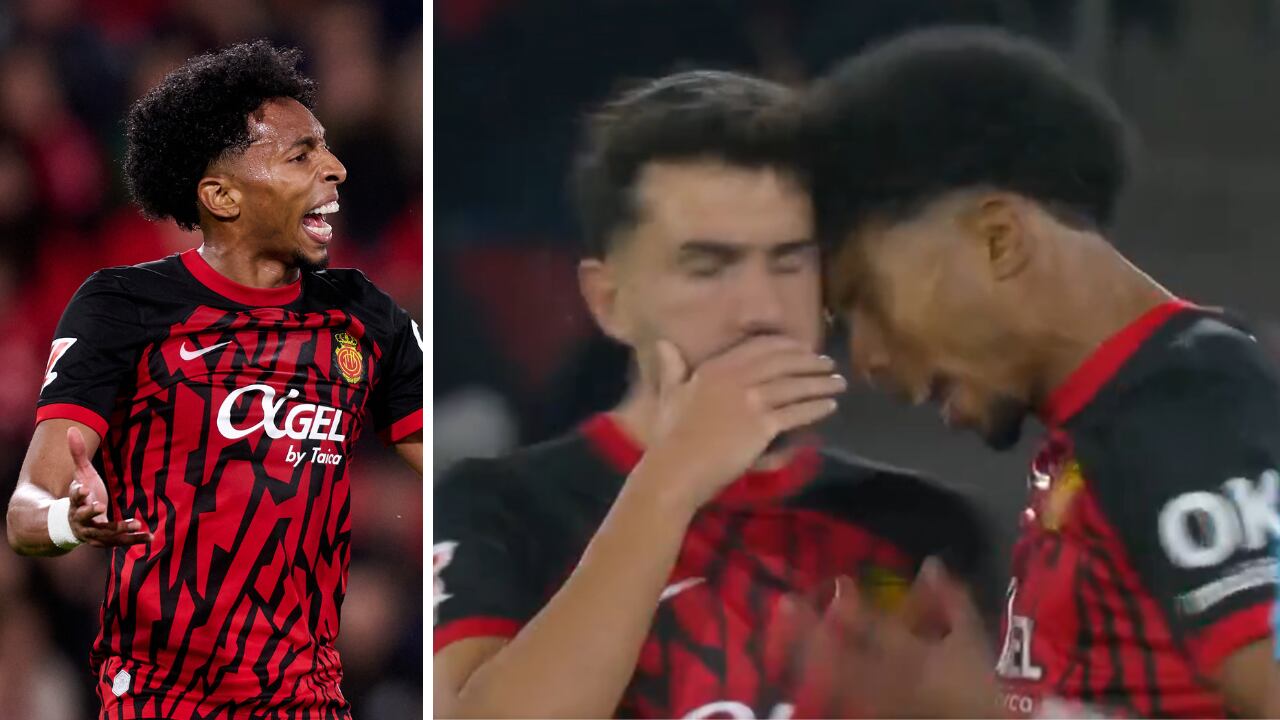 Johan Mojica enfureció en el Mallorca vs. Barcelona.