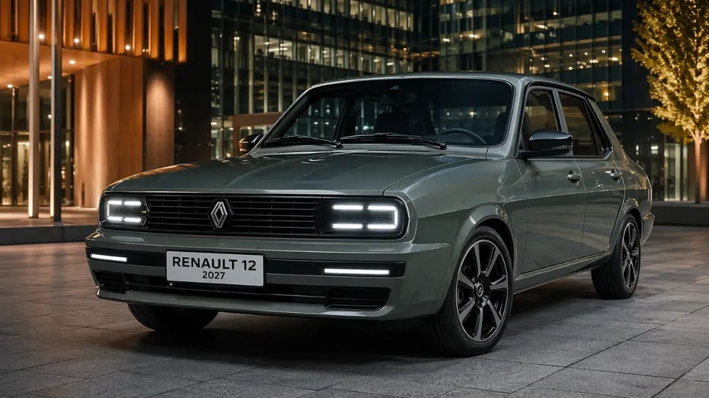 Así luce la versión 2027 del Renault 12