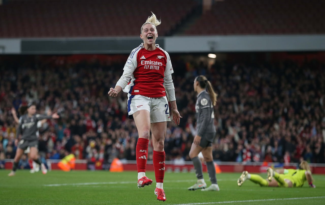 Batacazo del Arsenal al Real Madrid en Champions Femenina.