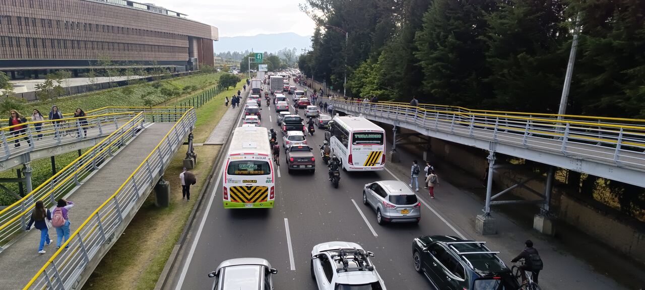 Paro de transportadores en Chia