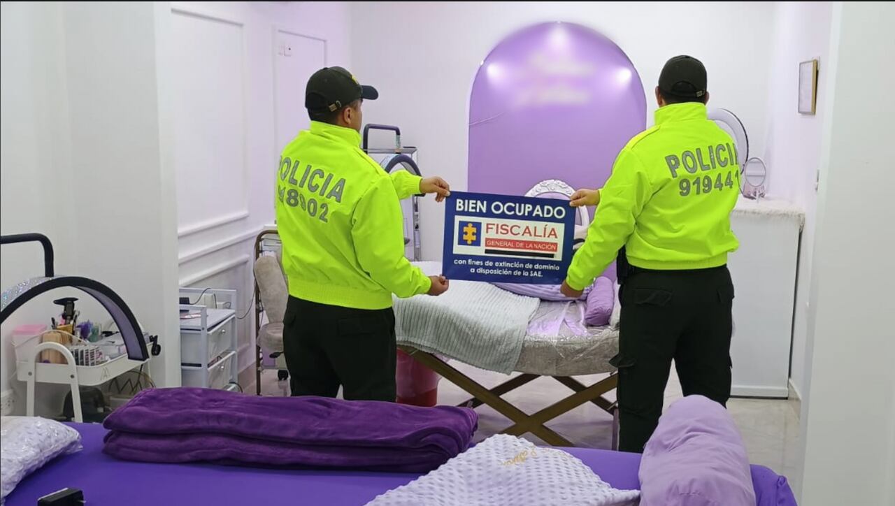 Entre los bienes incautados también hay algunos establecimientos de comercio.