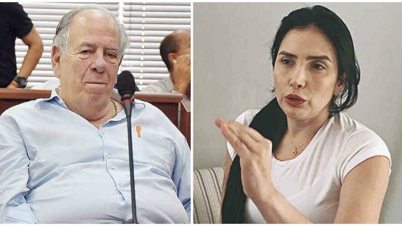 Julio Gerlein y Aida Merlano.