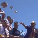 Jugadores de Argentina celebraron junto a los millones de fanáticos el título conseguido en Qatar.