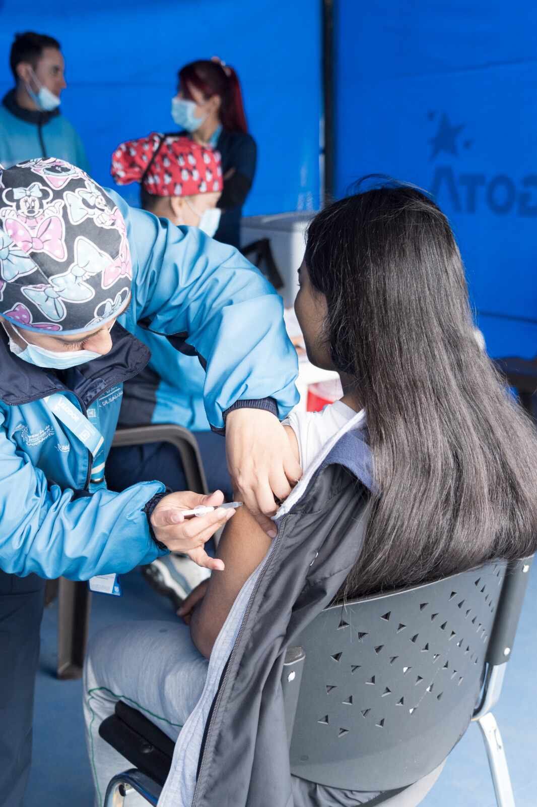 Vacunación en Bogotá