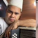 Ricardo Villafañe y su mascota que falleció