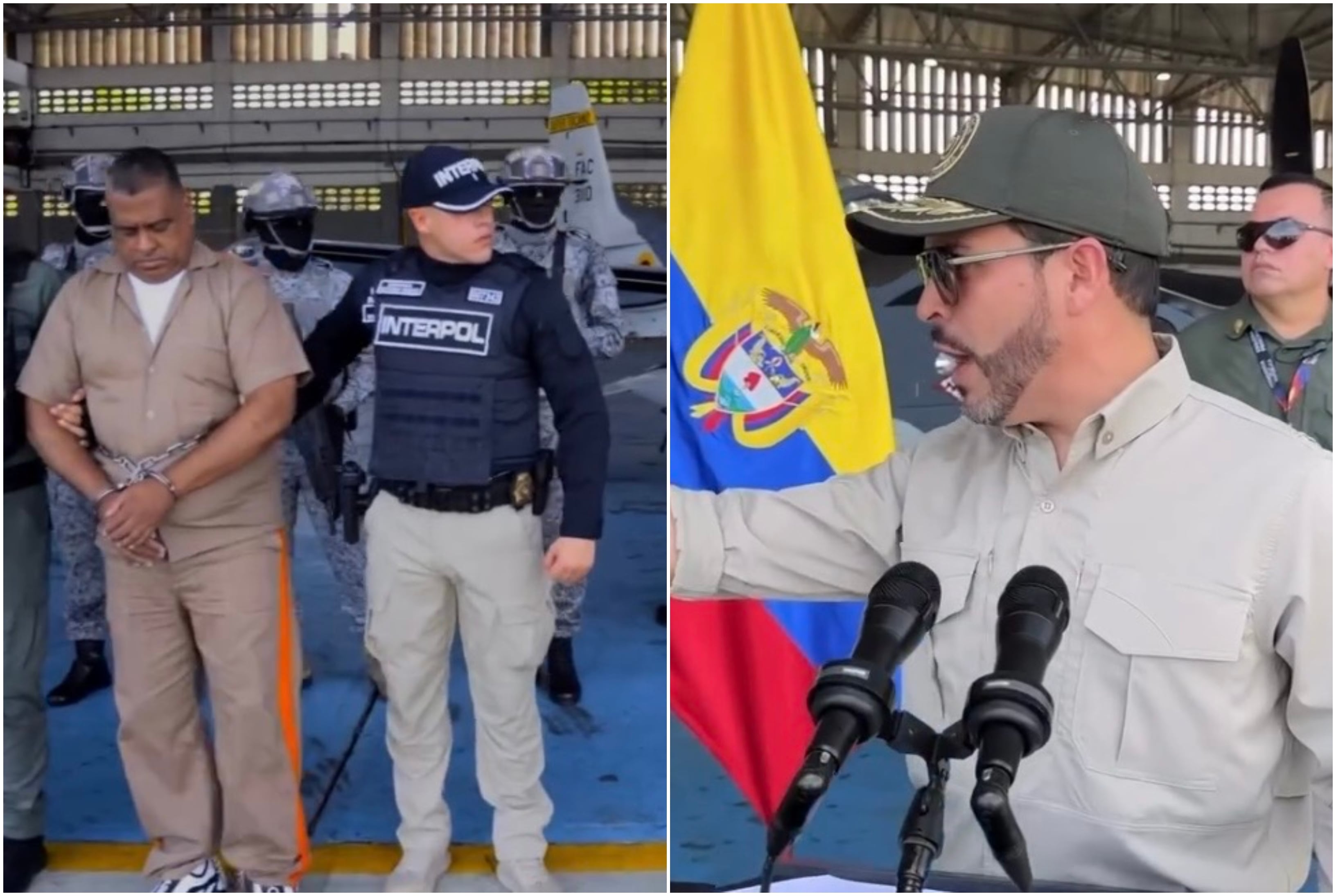 Abelardo De La Espriella y alias Araña en el proceso de extradición a EE.UU.