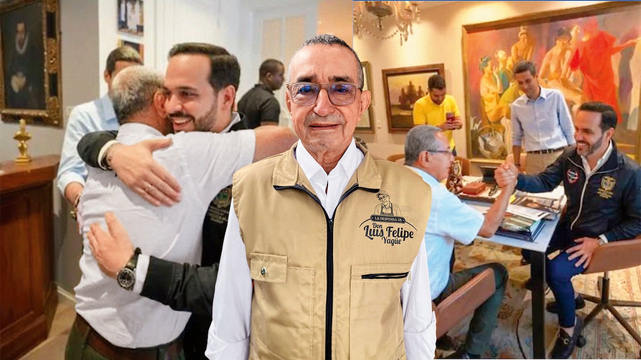 Luis Felipe Yagüe estuvo presente en la posesión de Abelardo De La Espriella.