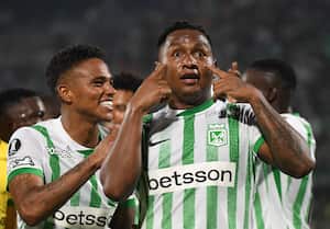 Alfredo Morelos, delantero de Atlético Nacional