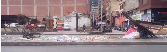 Basuras en la Caracas