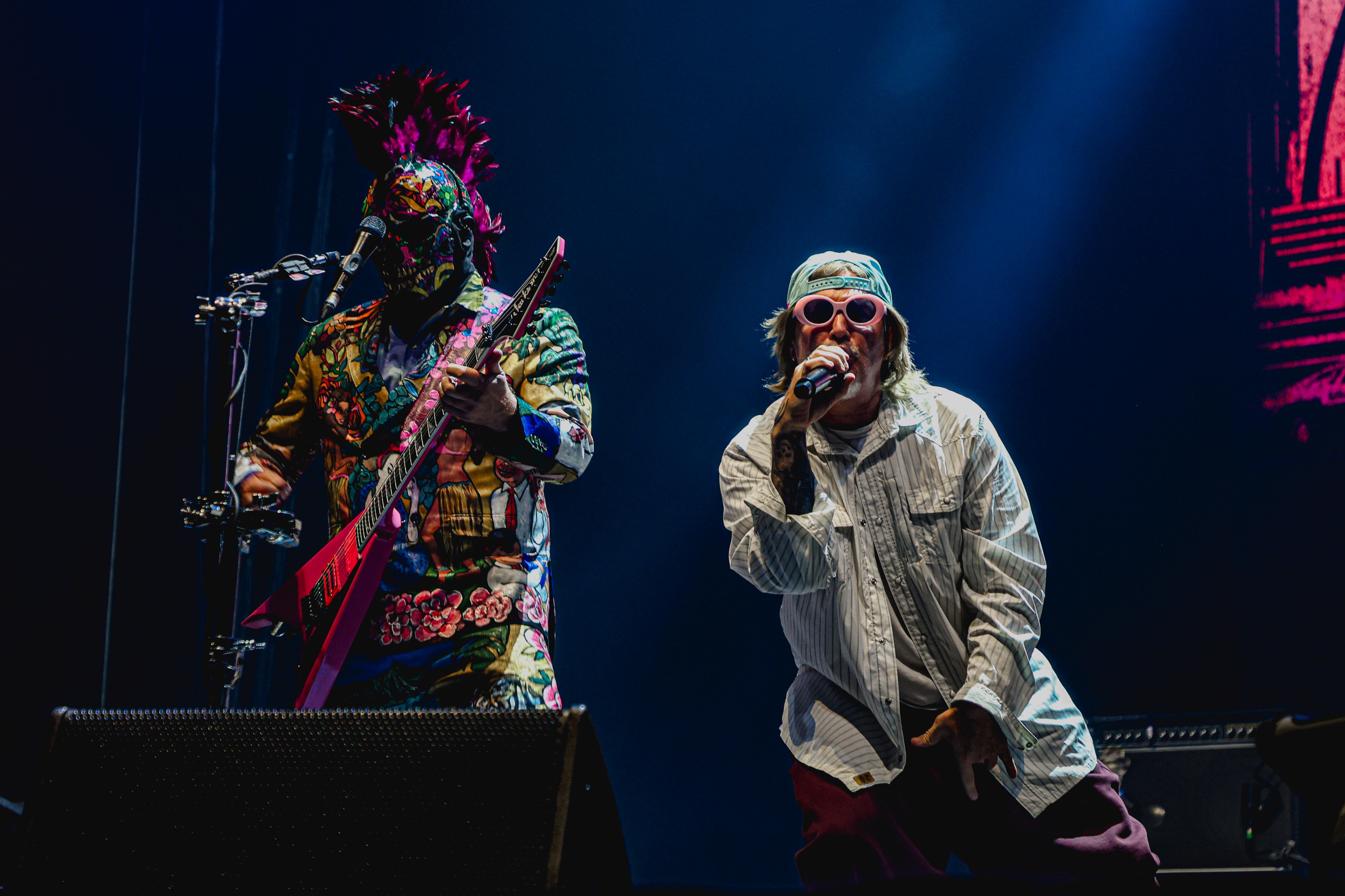 Limp Bizkit cierra Loserville en el MedPlus de Bogotá (dic 5, 2025).