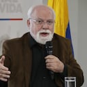 Rueda de prensa Ministro de Salud y Protección Social Guillermo Alfonso Jaramillo Suministro de medicamentos de Cruz Verde y EPS Sanitas 31 octubre 2023 Bogotá