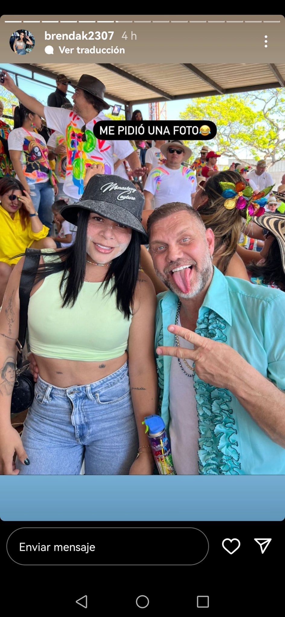 Brenda Guevara, esposa de Vladimir Hernández.