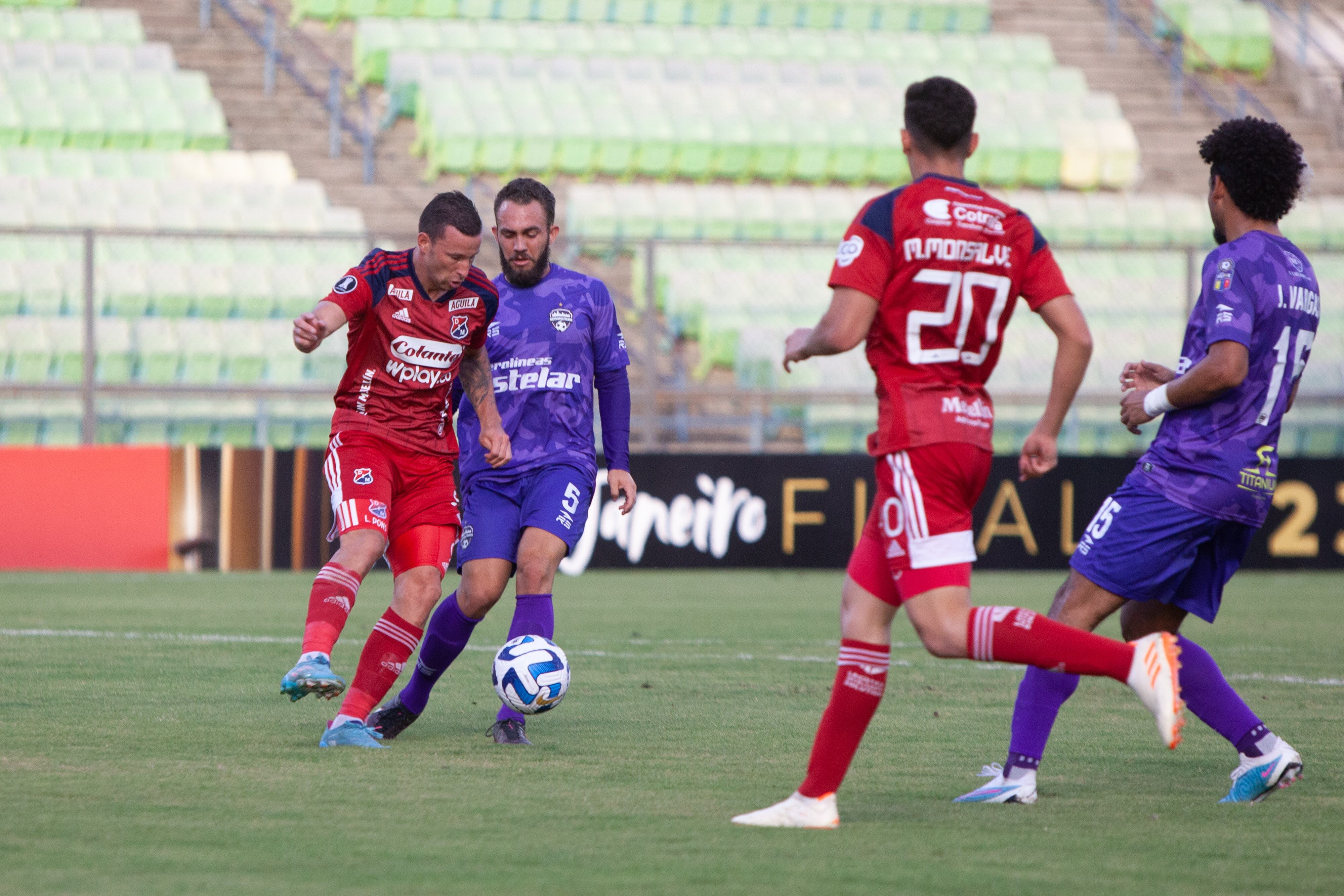 Metropolitanos e Independiente Medellín, partido de la fecha 5 de Copa Libertadores en instancia de grupos.