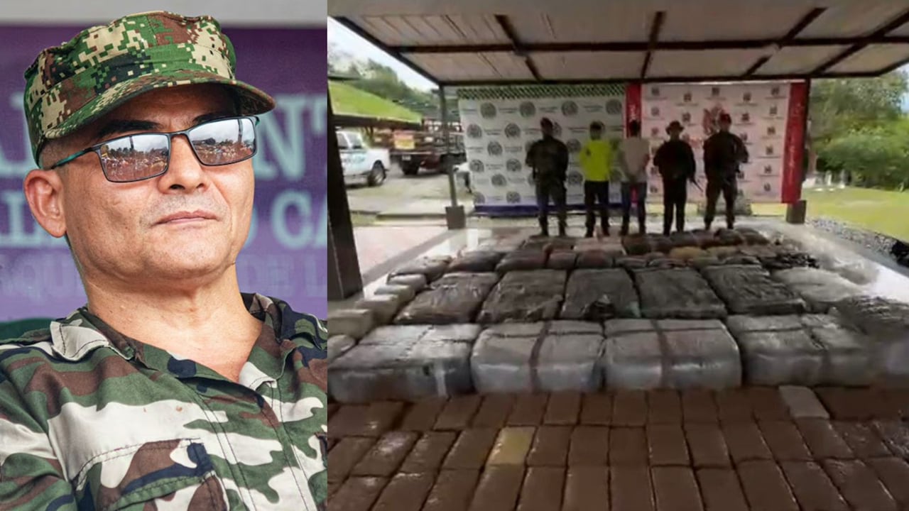 Droga de Mordisco decomisada en el Cauca.