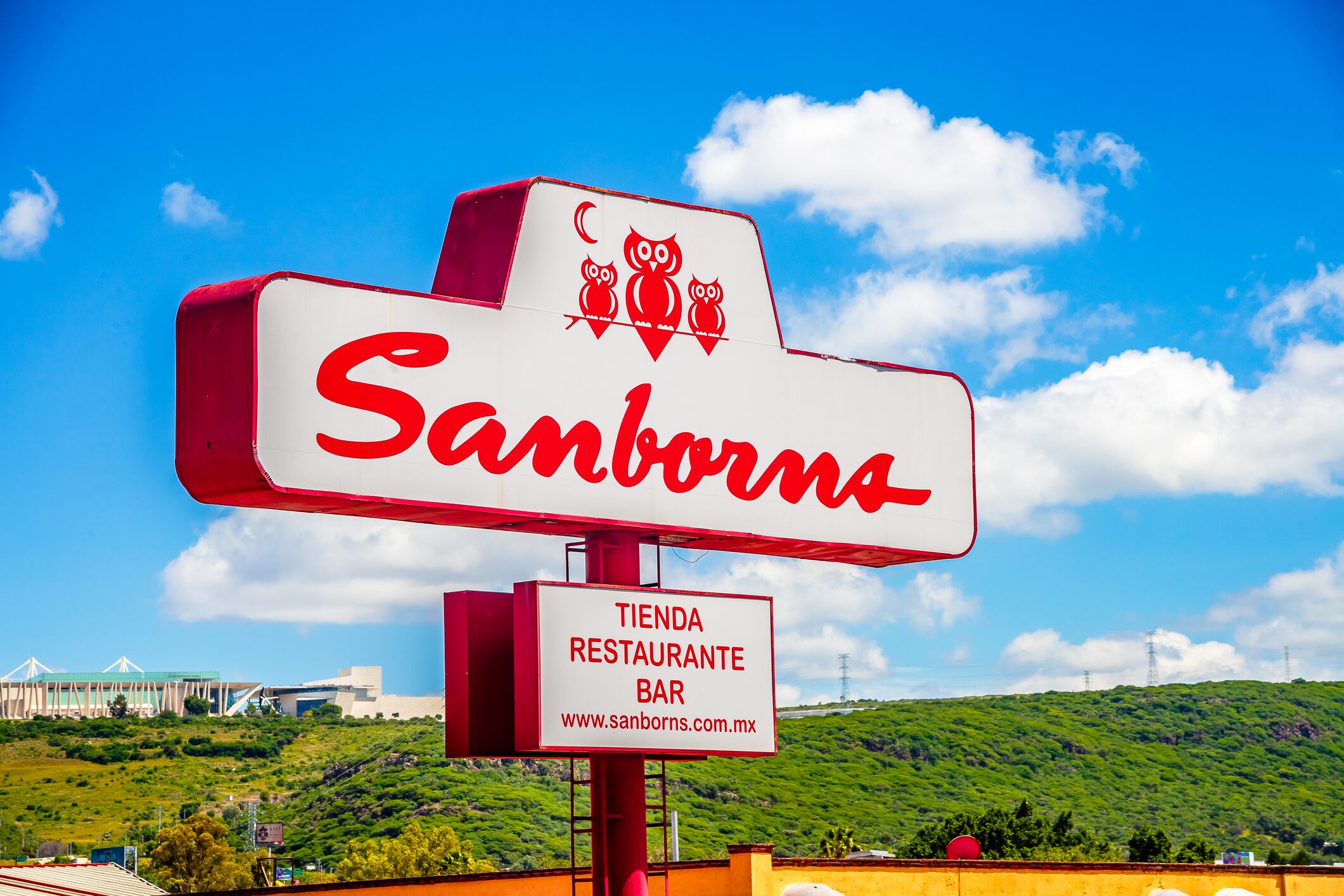 Queretaro, Queretaro Mexico, September 23 2024 Sanborns chain of restaurants and department stores in the city of Queretaro