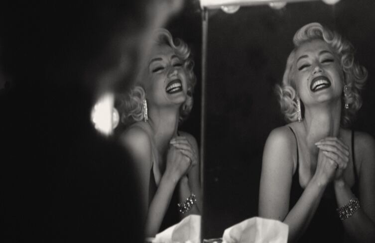 La actriz Ana de Armas interpretara a Marilyn Monroe en "Blonde". Foto: Netflix.