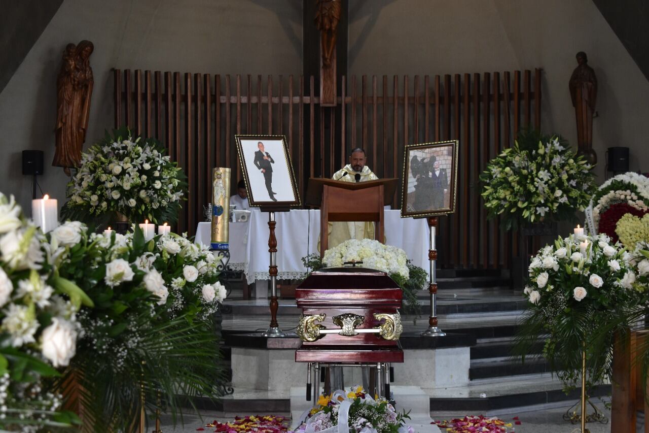 Exequias Darío Gómez, Iglesia de Santa Gema