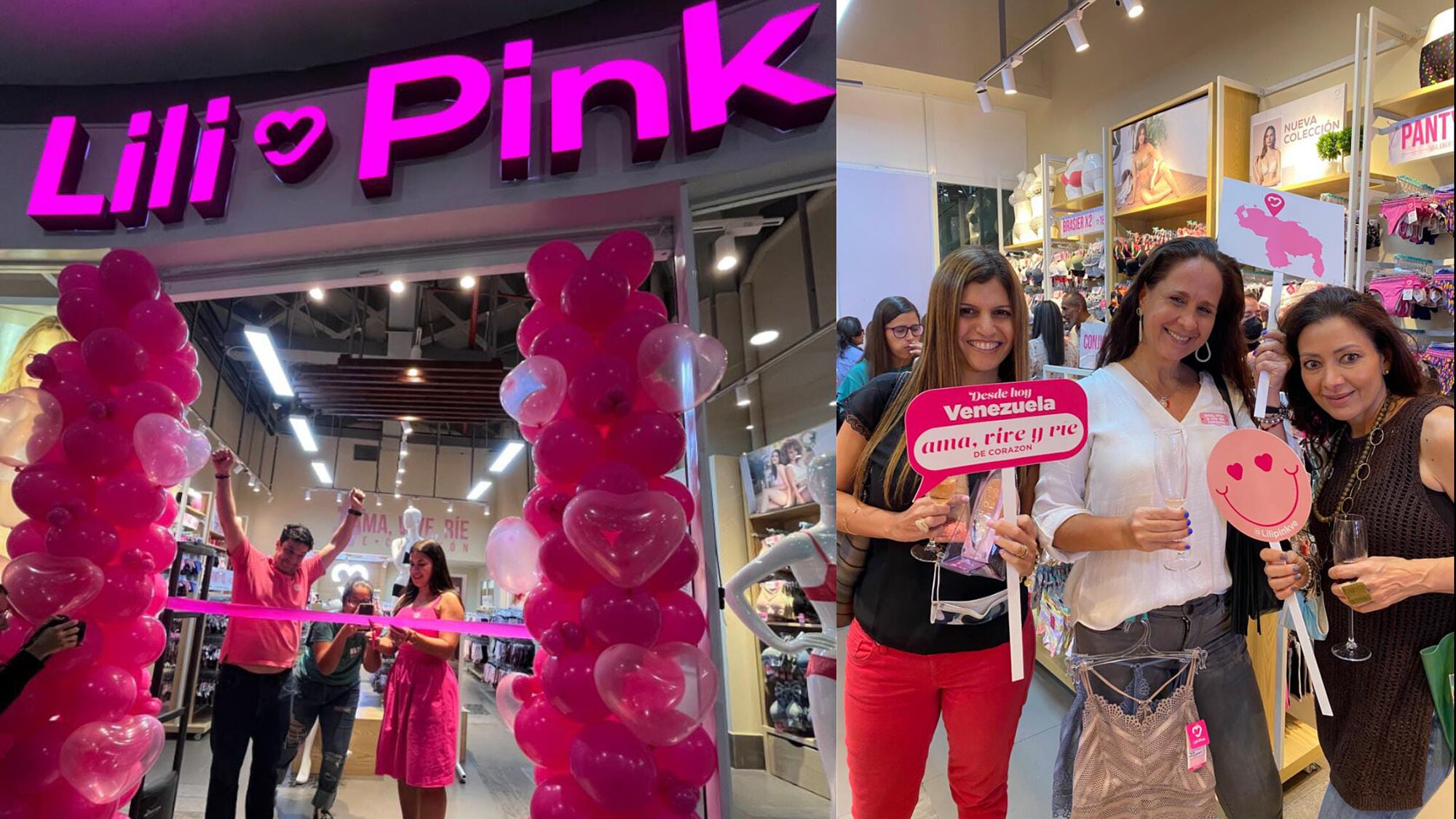 Apertura Lili Pink Venezuela