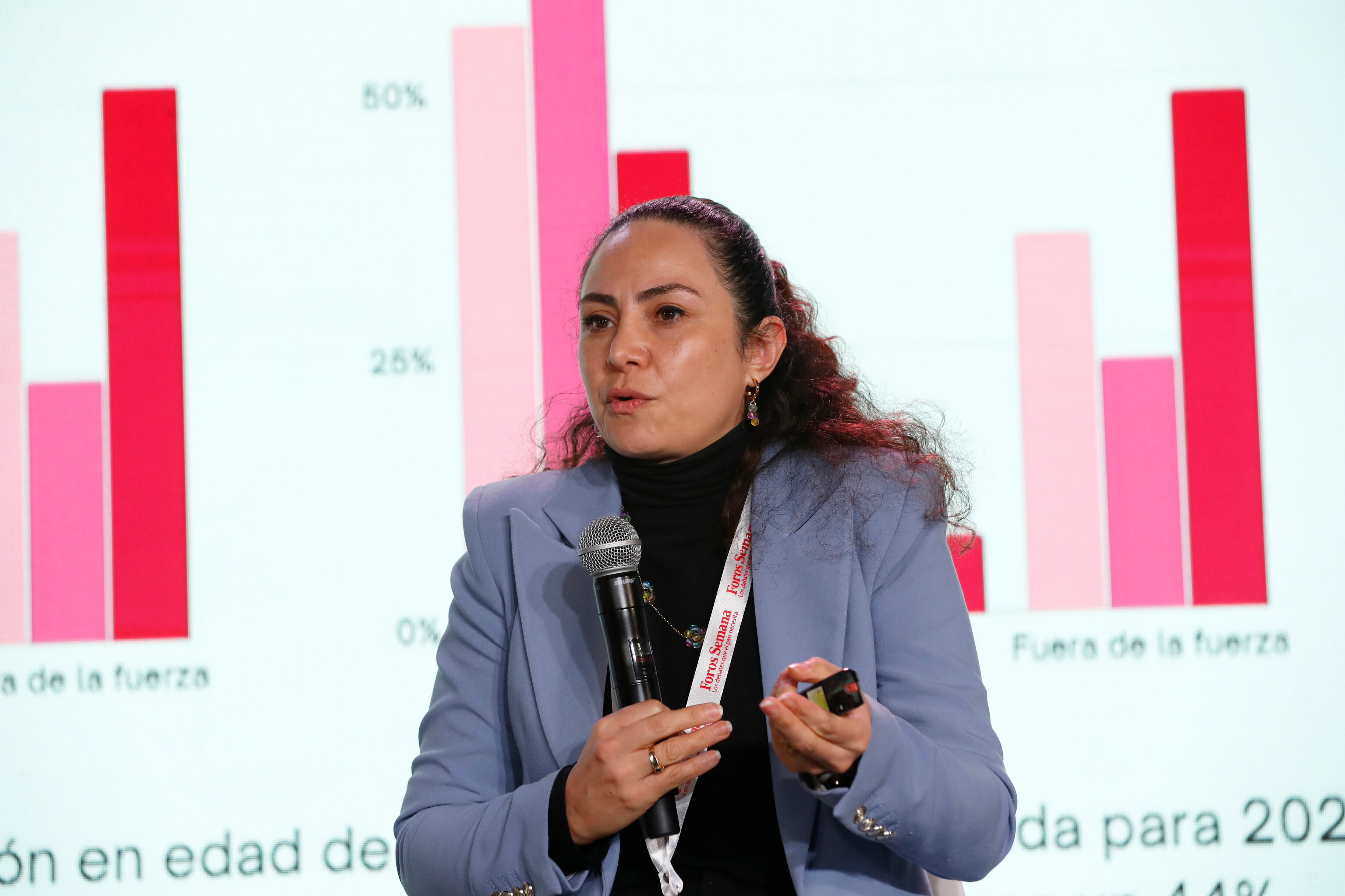 Foro 'Liderazgo y equidad de género'
Piedad Urdinola Directora general del DANE
Foros Semana
Bogota marzo 28 del 2023
Foto Guillermo Torres / Semana