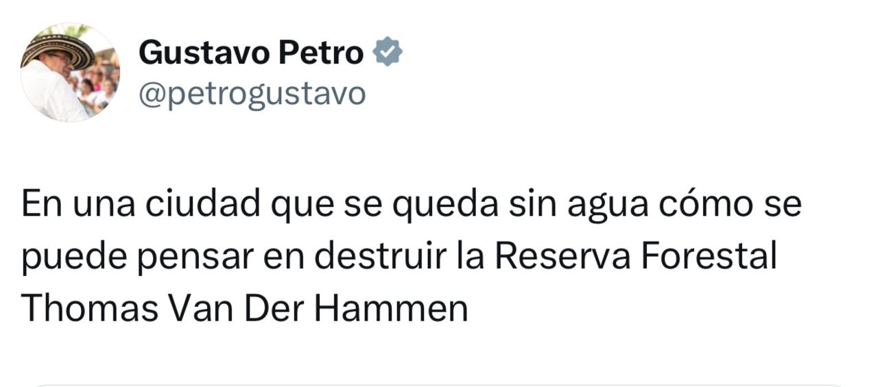 Mensaje presidente Gustavo Petro