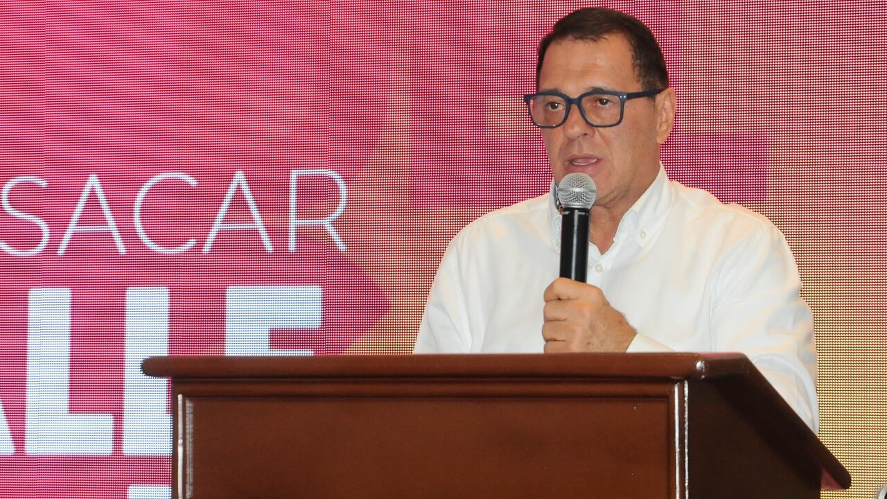 Cali: Lanzamiento de la campaña a la gobernación del valle del empresario Tulio Gómez, foto José L Guzmán. E País. julio 24-23