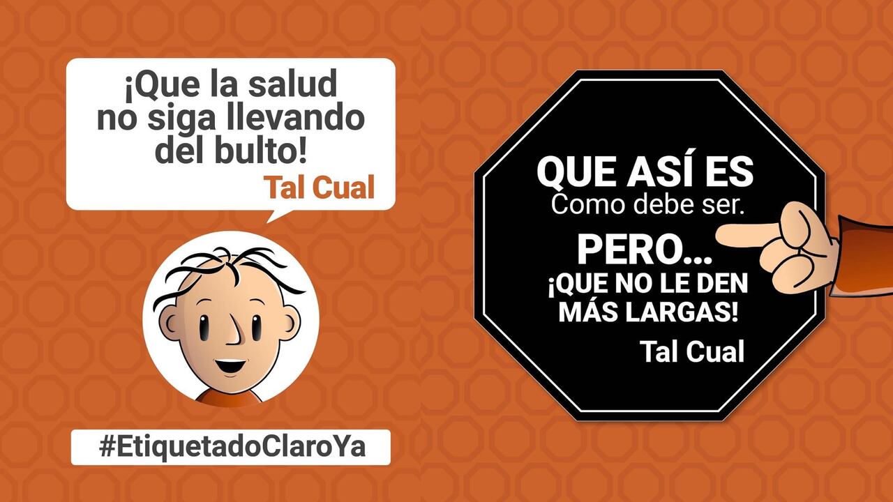 Piden al Ministerio de Salud y Protección Social reglamentar el etiquetado hectagonal.
