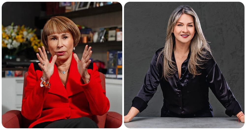 Alicia Arango y Vicky Dávila.