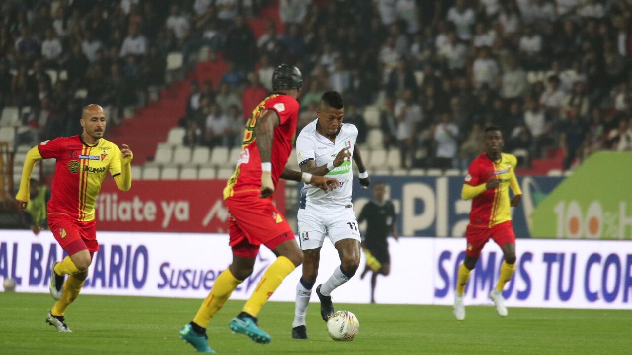 MANIZALES, 12 de agosto de 2023.- Partido Once Caldas vs. Deportivo Pereira.