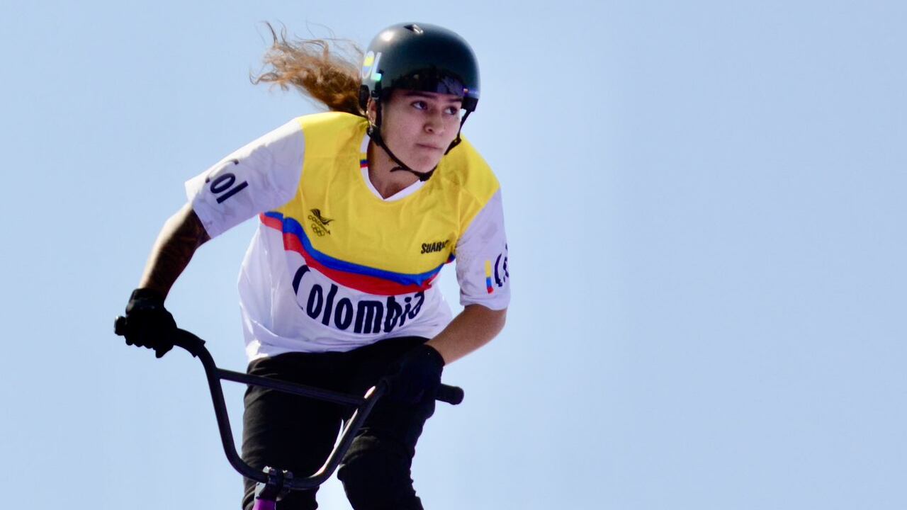 Queen Saray Villegas, ciclista BMX colombiana