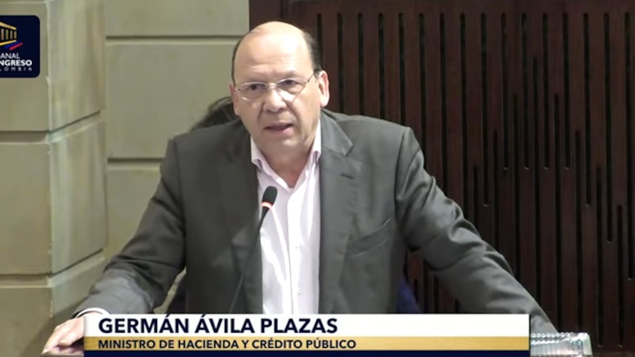 Germán Ávila, ministro de hacienda